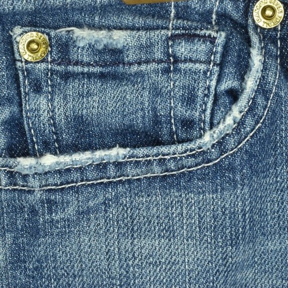 Seven 7 For All Mankind Women's Jeans Light Wash - Picture 2 of 8